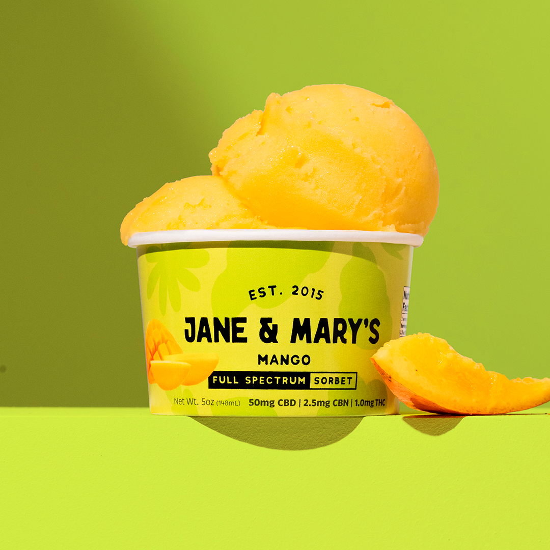 FULL SPECTRUM 50MG MANGO SORBET (8 oz)